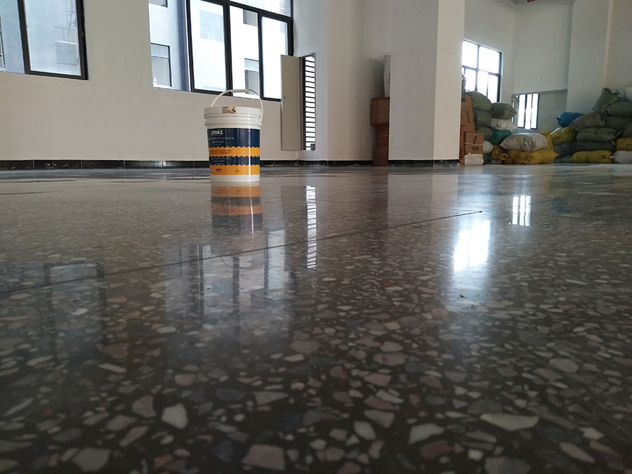工業(yè)廠(chǎng)房水磨石地坪硬化項目